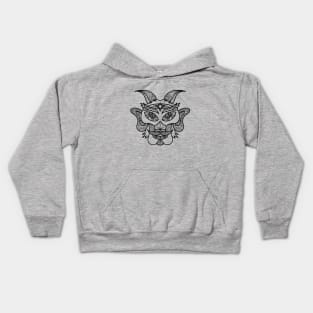 Skull Goat Bones Decorative Kids Hoodie